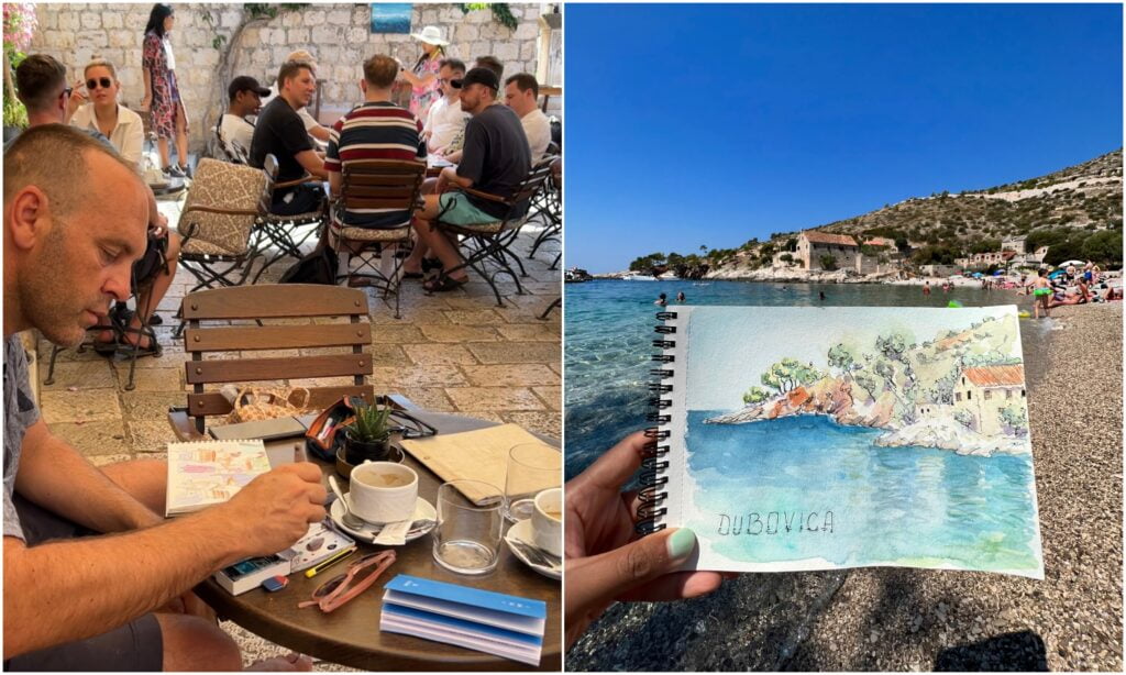 Hvar is about to become the host of Croatia’s first Urban Sketching workshop: “Now, that’s some island charm!